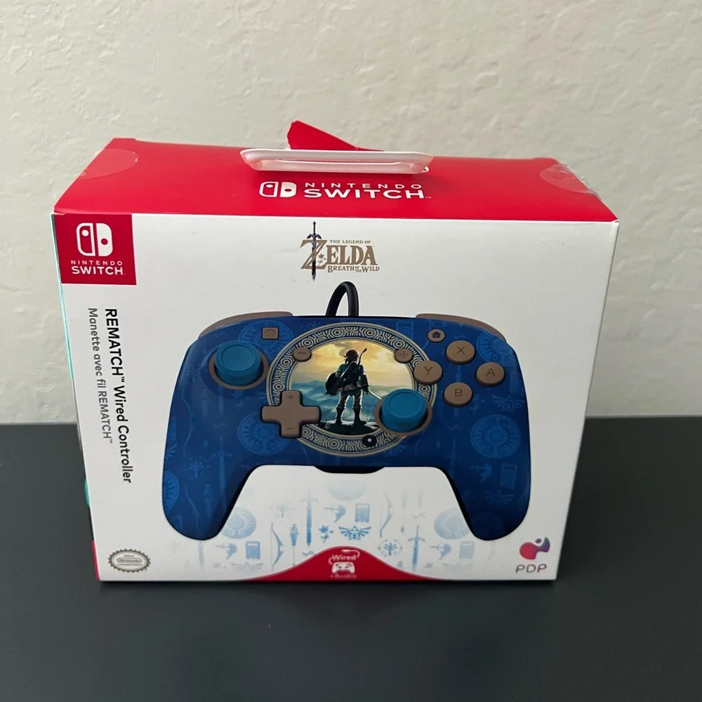 The Legend of Zelda Nintendo Switch Rematch Wired Controller